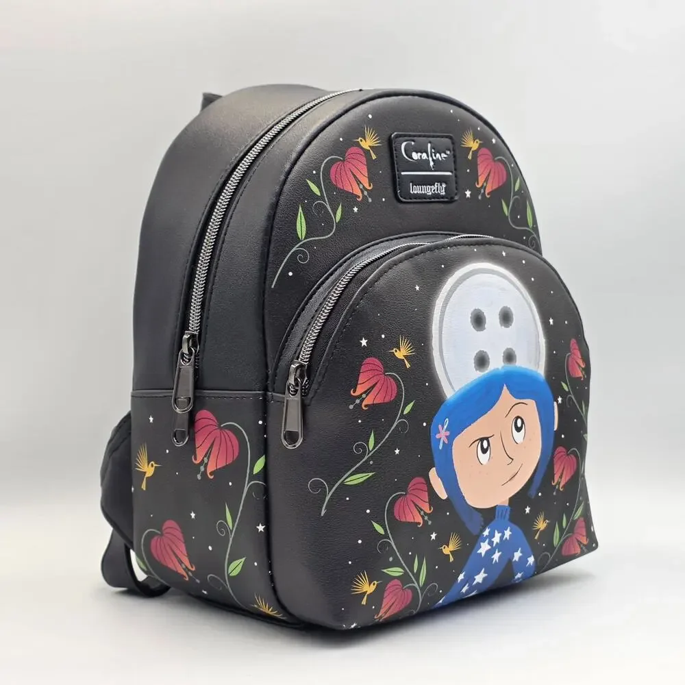 Loungefly Coraline Garden Moon Mini Backpack New